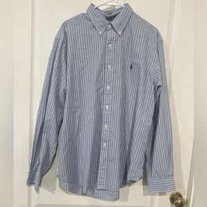 FINAL PRICE Polo Ralph Lauren Blue Striped Men's Shirt